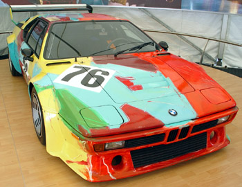 BMWおたっきーず！BMW Art Car／1979 BMW M1 by Andy Warhol